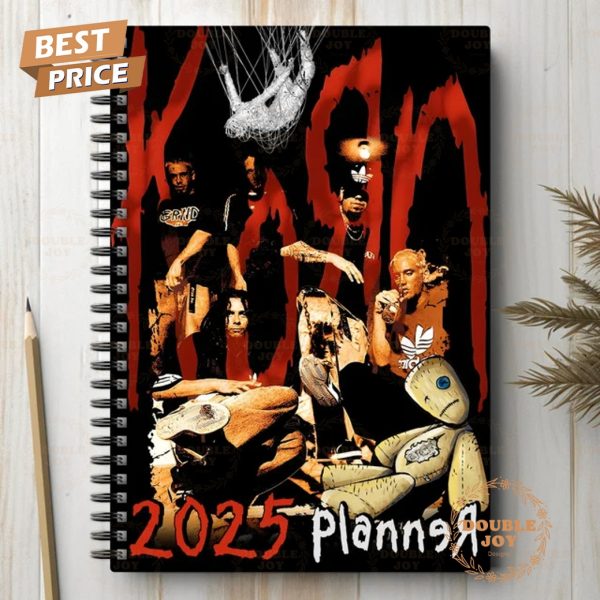 A Planner For An Organized Korn Band Fan 2025 Planner