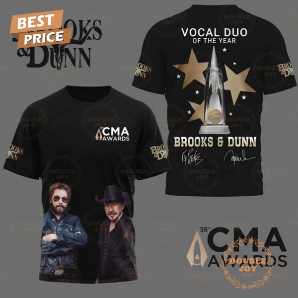 Kix Brooks And Ronnie Dunn 58th CMA Awards, Vocal Duo Of The Year T-Shirt, Hoodie