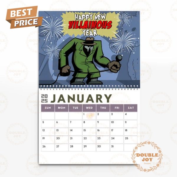 Mf Doom 2025 Wall Calendar