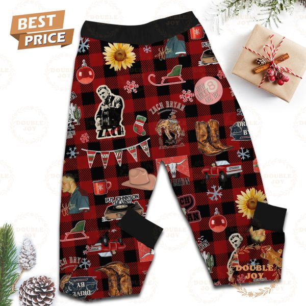 Zach Bryan I’ll Find Hope In Tomorrow Either Way Christmas Fleece Pajamas Set