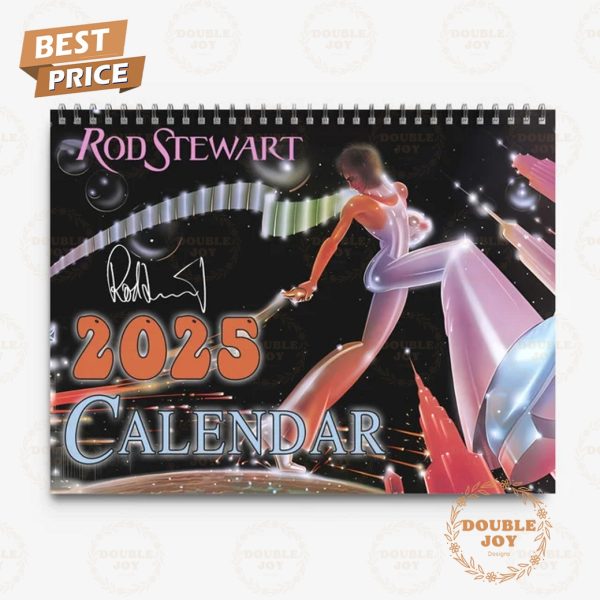 Rod Stewart 2025 Wall Calendar