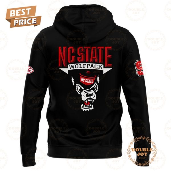 NCAA NC State Wolfpack Black Design Hoodie