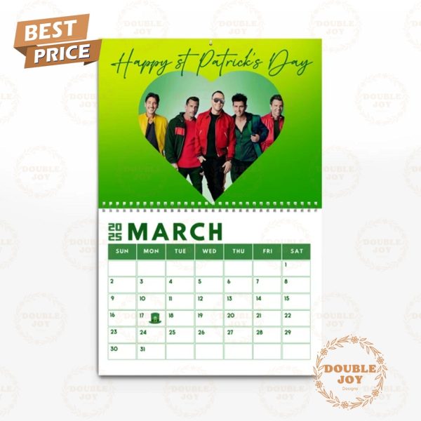 New Kids On The Block 2025 Wall Calendar