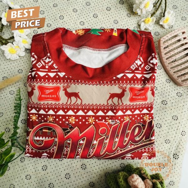 Miller High Life Merry Christmas Sweater