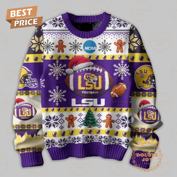 They Not Like Us NCAA LSU Tigers Merry Christmas 2024 Sweater