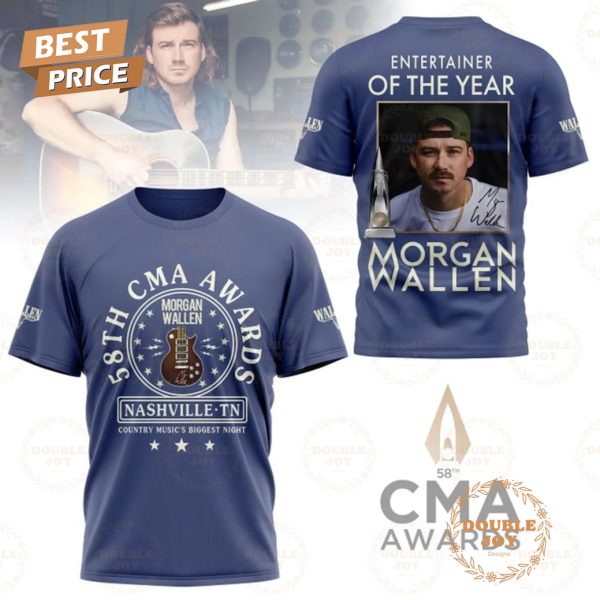 Morgan Wallen 58th Annual CMA Awards Nashville TN Country Music’s Biggest Night, Entertainer Of The Year T-Shirt, Hoodie