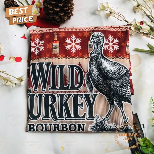 Wild Turkey BourBon Merry Christmas Sweater