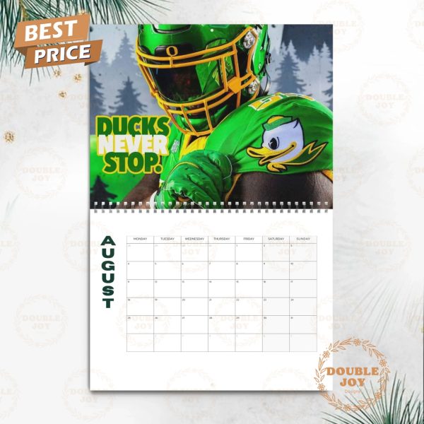 Oregon Ducks 2025 Wall Calendar