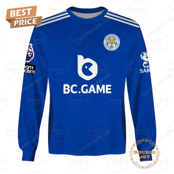 Leicester City F.C Home Jersey Style Hoodie