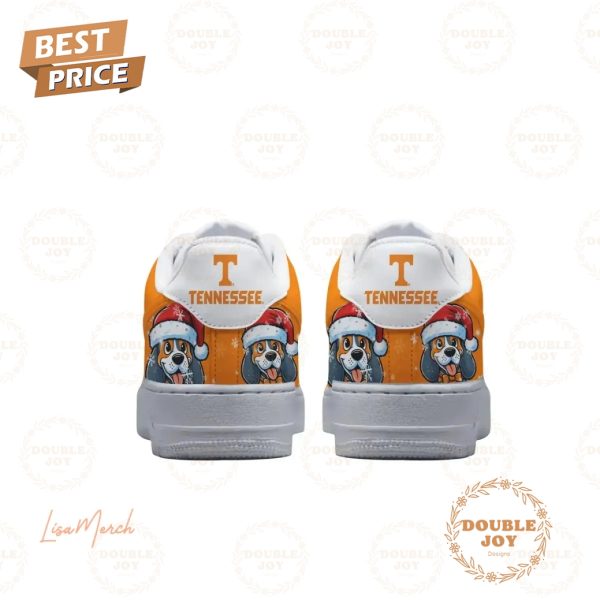 Tennessee Volunteers Happy Volidays Merry Christmas Air Force 1 Sneakers