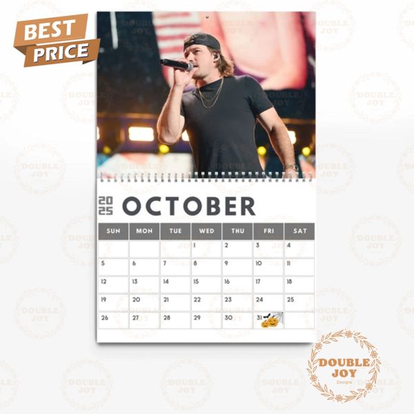 Morgan Wallen 2025 Wall Calendar