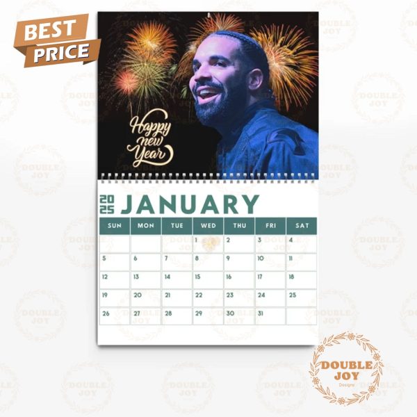 Drake 2025 Wall Calendar