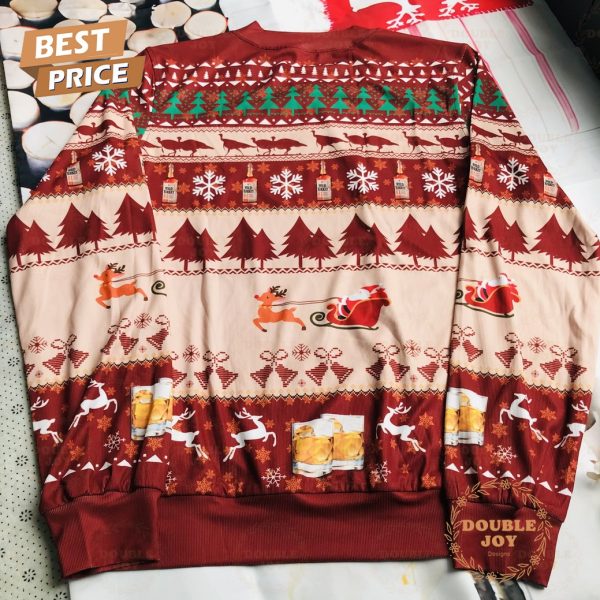 Wild Turkey BourBon Merry Christmas Sweater