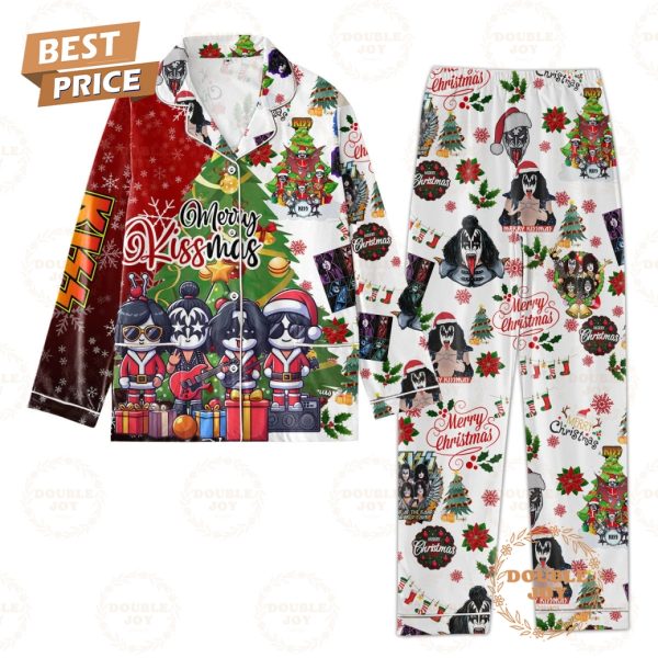 Kiss Rock Band Merry Kissmas Pajamas Set