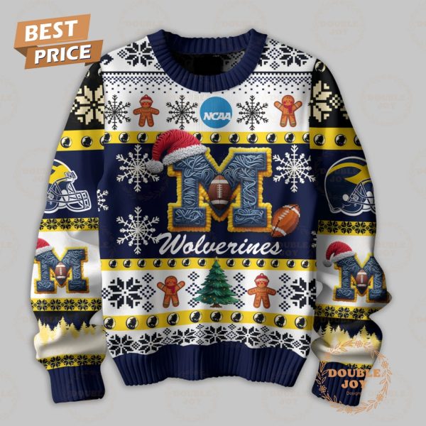 NCAA They Not Like Us Michigan Wolverines Merry Christmas Sweater