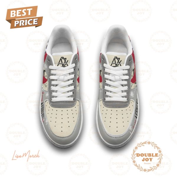 Avenged Sevenfold Merry Christmas 2024 Air Force 1 Sneakers