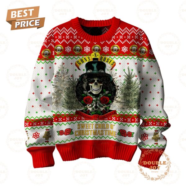 Guns N’ Roses Sweet Child O’ Christmas Time Sweater