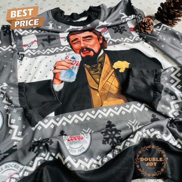 Coors Light X Leonardo DiCaprio Born In The Rockies EST 1978  Sweater