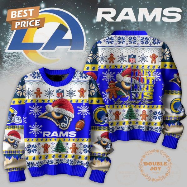 NFL They Not Like Us Los Angeles Rams Merry Christmas Sweater