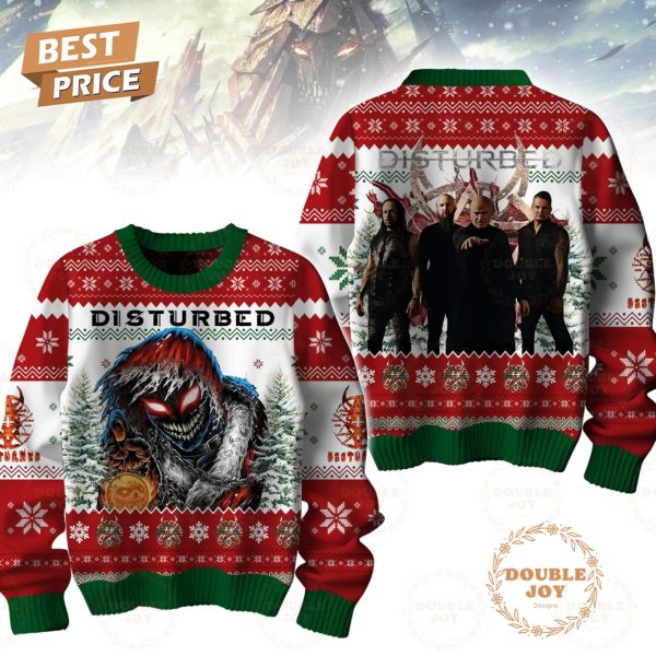 Disturbed Band Merry Christmas 2024 Sweater