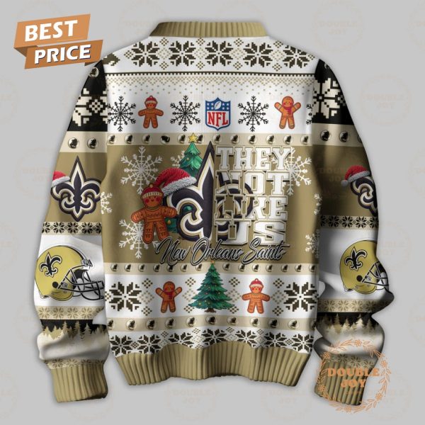 New Orleans Saints They Not Like Us Christmas Sweater