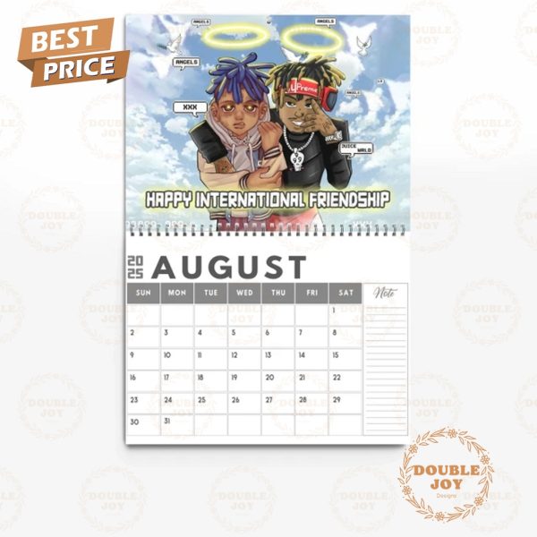 Juice WRLD 2025 Wall Calendar