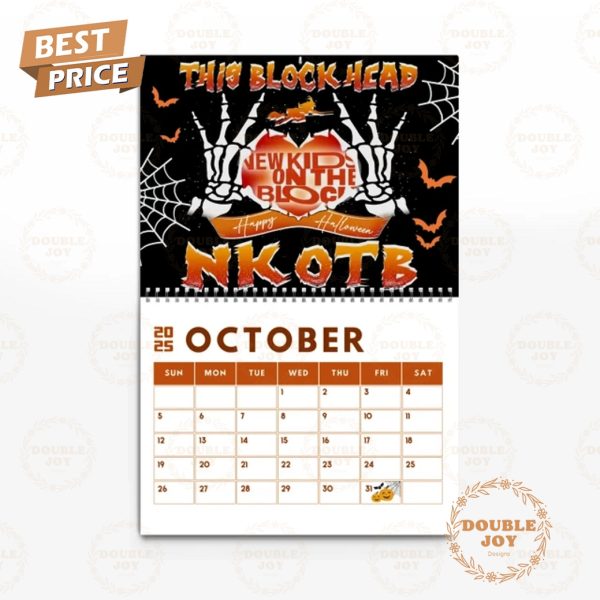 New Kids On The Block 2025 Wall Calendar