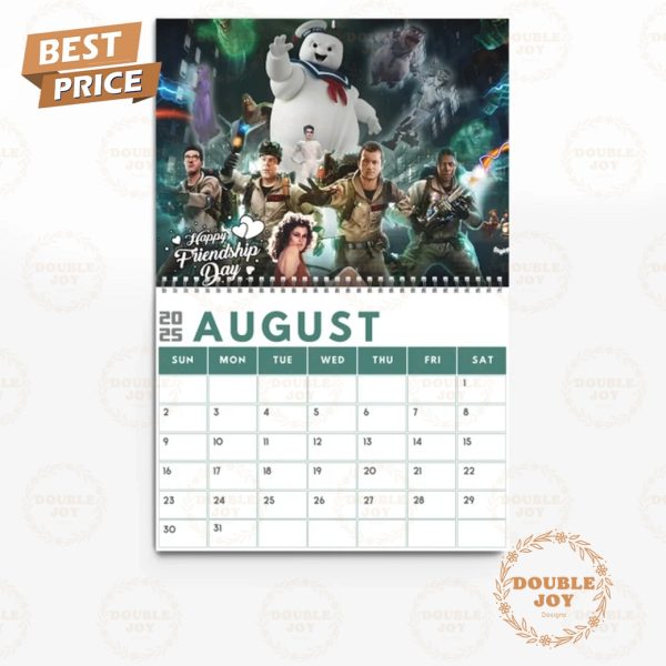 Ghost Busters 2025 Wall Calendar