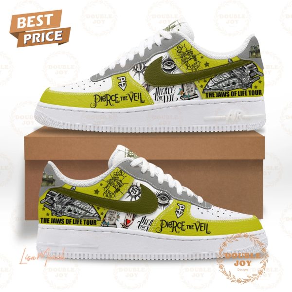 Pierce The Veil The Jaws Of Life Tour Air Force 1 Sneakers