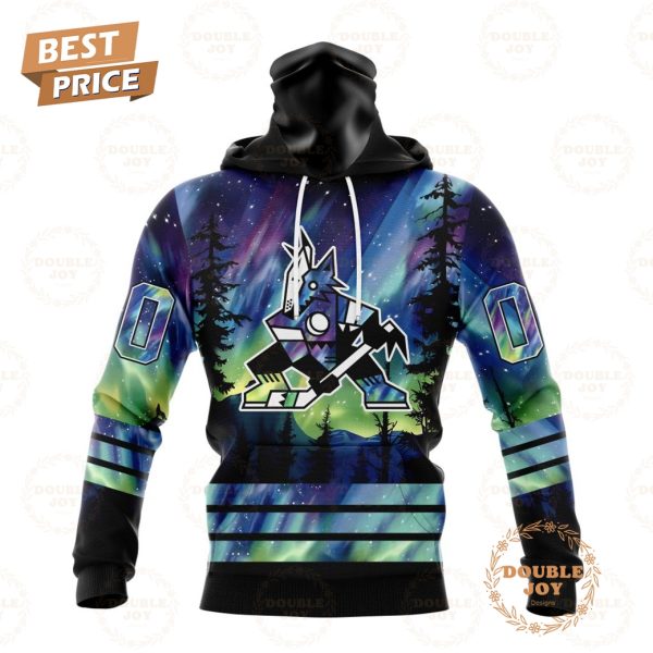 NHL Arizona Coyotes Special Design With Northern Lights 2024 Hoodie