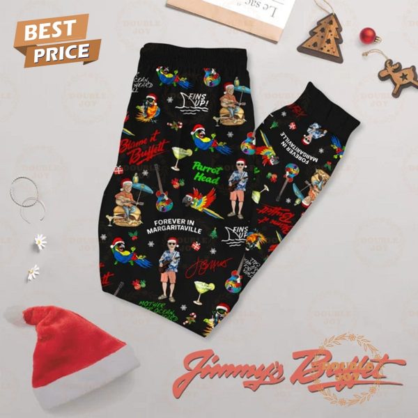 Jimmy Buffett Santa Baby Put Under The Tree Fleece Pajamas Set