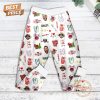 bad bunny una navidad sin ti santa no soy fleece pajamas set 3 1bEPr.jpg