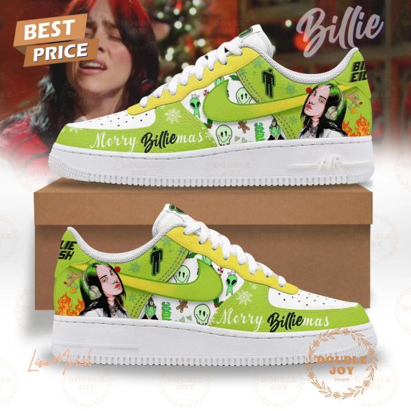 Billie Eilish Merry Billiemas Air Force 1 Sneakers