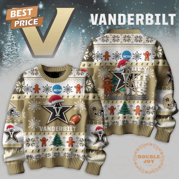 NCAA They Not Like Us Vanderbilt Commodores Merry Christmas Sweater