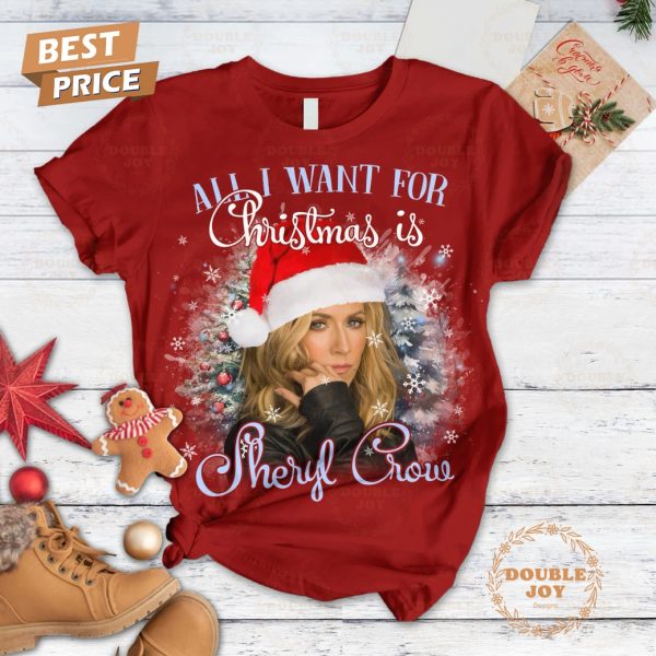 All I Want For Christmas Is Sheryl Crow I’m Gonna Soak Up The Sun Fleece Pajamas Set