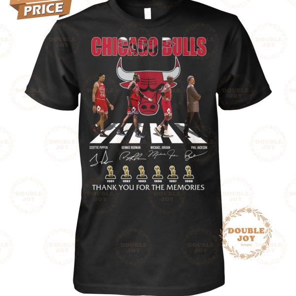 Chicago Bulls 58th 1966-2024 Thank You For The Memories T-Shirt