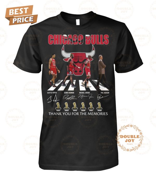 Chicago Bulls 58th 1966-2024 Thank You For The Memories T-Shirt