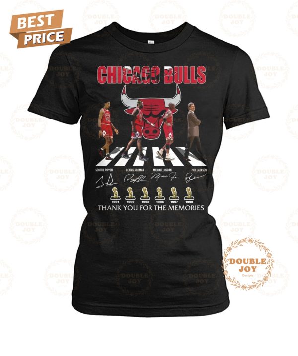 Chicago Bulls 58th 1966-2024 Thank You For The Memories T-Shirt