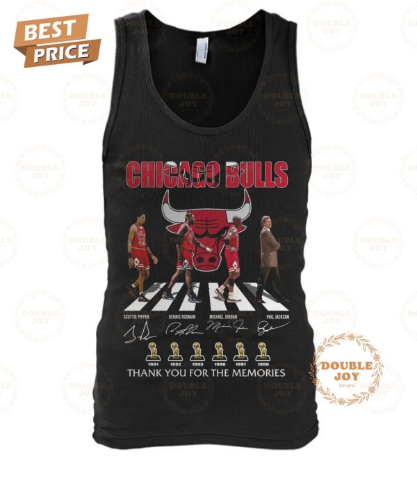 Chicago Bulls 58th 1966-2024 Thank You For The Memories T-Shirt