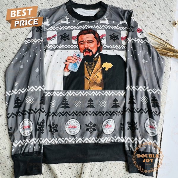 Coors Light X Leonardo DiCaprio Born In The Rockies EST 1978  Sweater