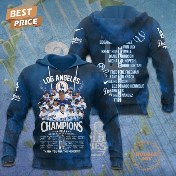 MLB 2024 Los Angeles Dodgers World Series Champions Major League Baseball T-Shirt, Hoodie