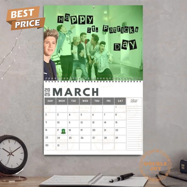 One Direction 2025 Wall Calendar