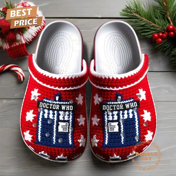 Doctor Who Merry Christmas Crocs