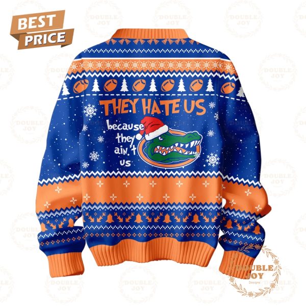 NCAA Florida Gators They Hate Us Because They Ain’t Us Merry Gatorsmas Sweater