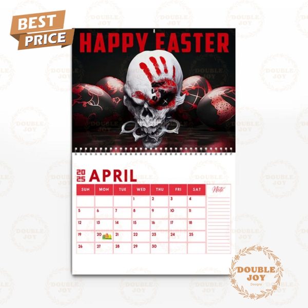 Five Finger Death Punch 2025 Wall Calendar