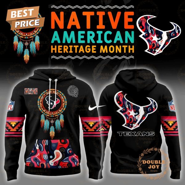 Personalise .NFL- Houston Texans Native American Heritage Month Hoodie Limited edition  Copy