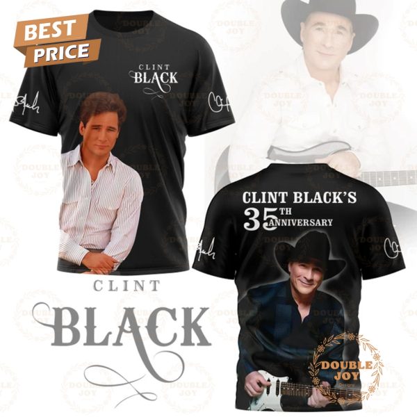 Clint Black 35th Anniversary T-Shirt, Hoodie