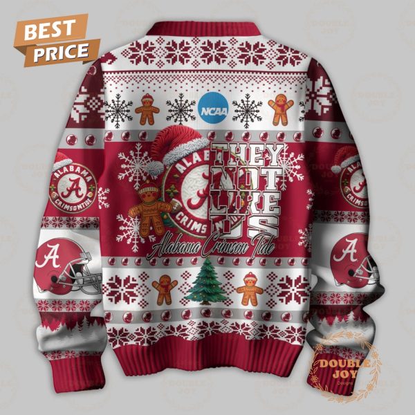 They Not Like Us NCAA Alabama Crimson Tide Merry Christmas 2024 Sweater