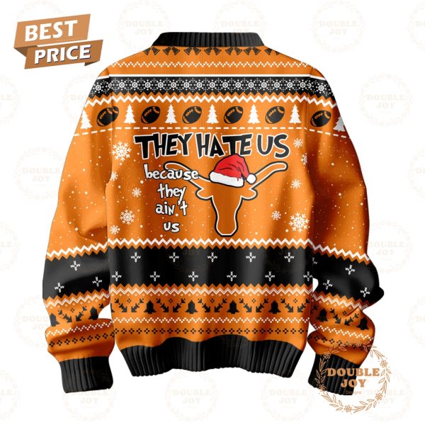 NCAA Texas Longhorns They Hate Us Because They Ain’t Us Merry Longhornssmas Sweater