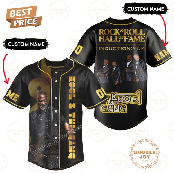 Kool And The Gang Rock And Roll Hall Of Fame Induction 2024 Custom Name Baseball Jersey